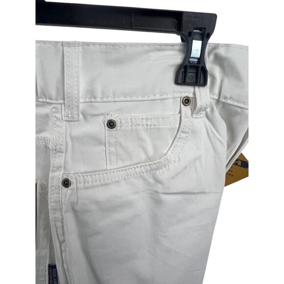 Bass Creek Outfitters Men's White Stretch Carpenter Shorts 30 Outdoor Workwear - Picture 8 of 16